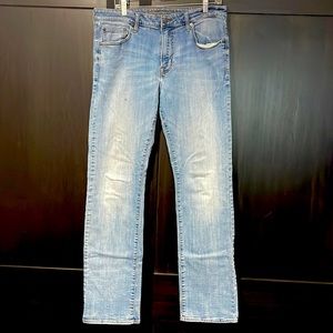 Mens American Eagle Extreme Flex size 34x34 Original Bootcut jeans